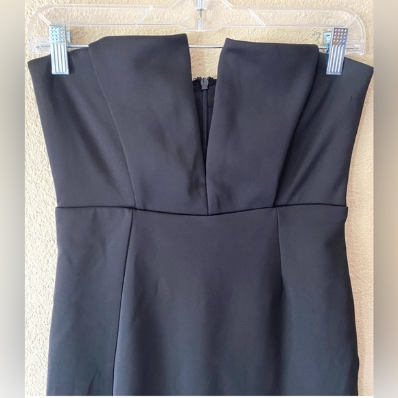 Superdown Christine Strapless Black Dress Size Small - Picture 2 of 5